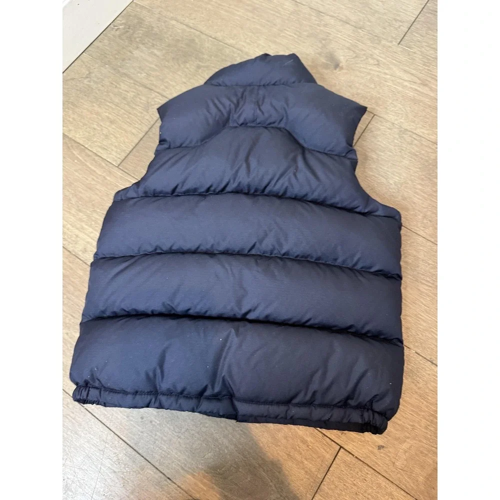 Polo Ralph Lauren Vest Toddler 4 Navy Blue Puffer Quilted Full Zip‎ Pony Logo